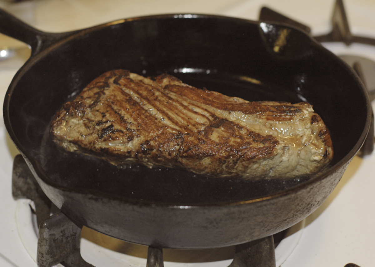 Brown the pork tenderloins in a frying pan or cast iron skillet prior to finishing in the oven.