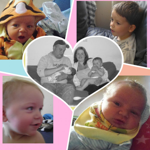 MY SON BARRY;DAUGHTER IN LAW DENISE WITH LUCAS,KAYDEN AND KIAN XXXX
