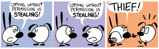 Plagiarism is theft.