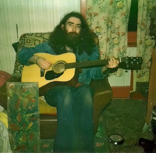 Bard of Ely in denim jacket and blue jeans back in 1978