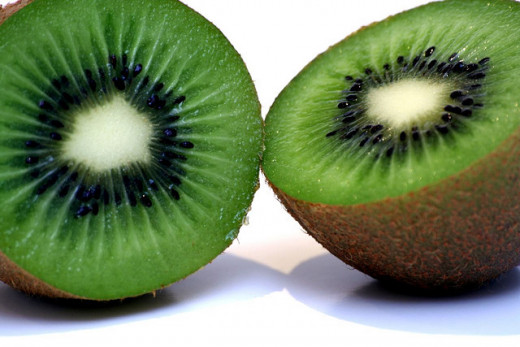 Kiwi fruits are actually from China, despite their name.