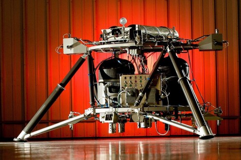 NASA engineers successfully integrated and completed system testing on a new robotic lander at Teledyne Brown. 