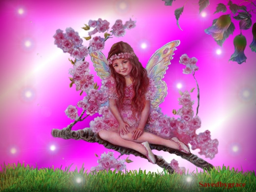 Lovely beautiful fairy