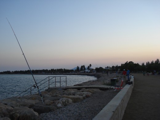 L'Ampolla, Spain - Fishing attraction