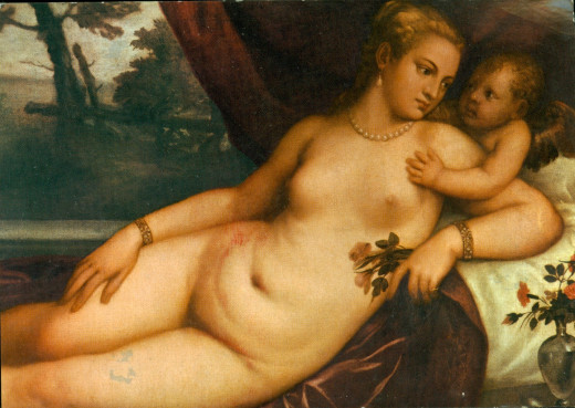 Postcard of Florentine art