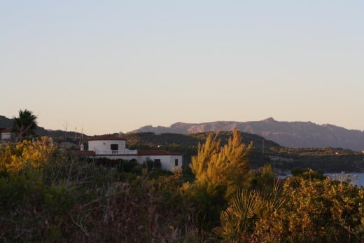 View from Les Oliveres Hotel Resort & Spa, El Perello, Spain  