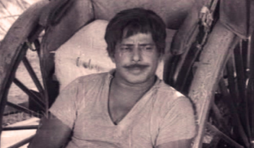 Actor Sathyan in Film Odayil Ninnu as a Rikshawala