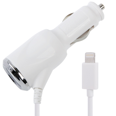 iPhone 5 car charger with a sleek design