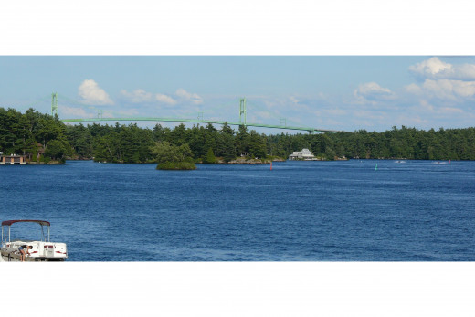 Thousand Islands, from Ivy Lea 