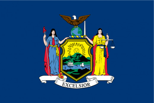 Flag of New York