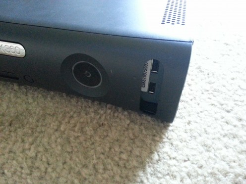 Faceplate still installed