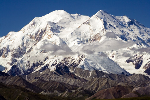 Denali, Alaska. Highest point in the United States.