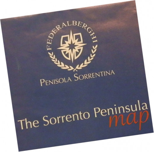 A free map of the Sorrentine Peninsula