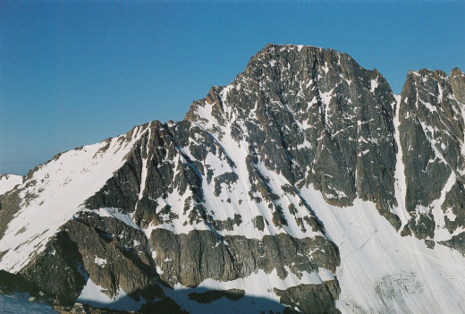 Montana's Granite Peak. Among the most difficult state high points to reach. 