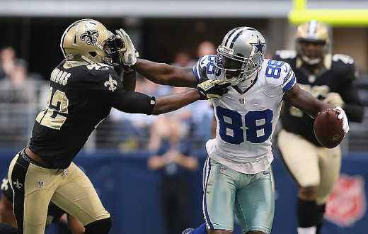 Dez Bryant of the Dallas Cowboys may be the only wide receiver in the league capable of matching the intense play of Calvin "Megatron" Johnson. 