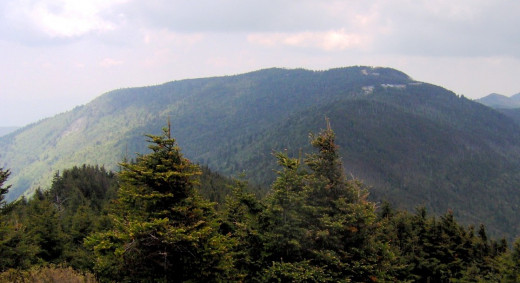 Mount Mitchell, North Carolina.