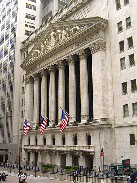 New York Stock Exchange. Source: Luigi Novi