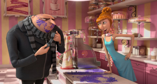 Gru and Lucy Go Undercover in the Mall in Despicable Me 2
