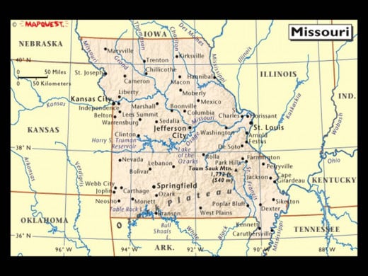 Visiting The State of Missouri