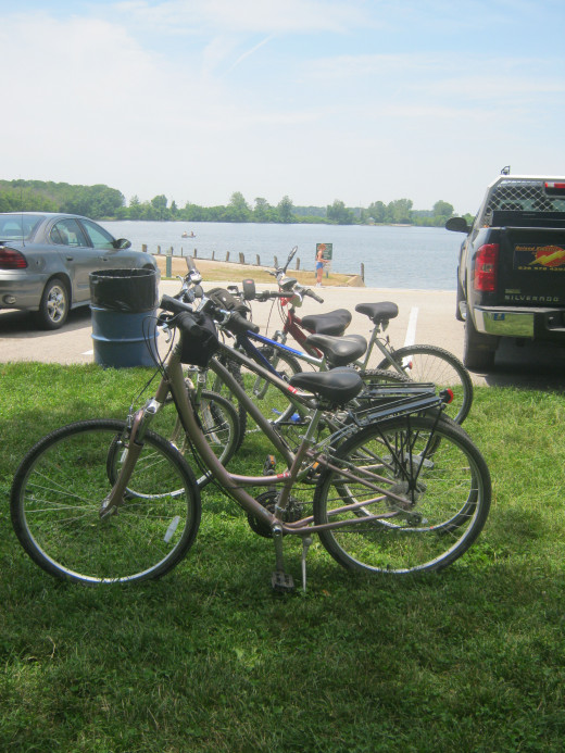 Great area for bike ride.