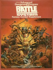 cover of the first edition of Battlesystem for Advanced Dungeons and Dragons