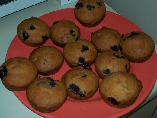 After the muffins have cooled, put them out for everyone to devour.