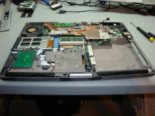 Inside of Laptop