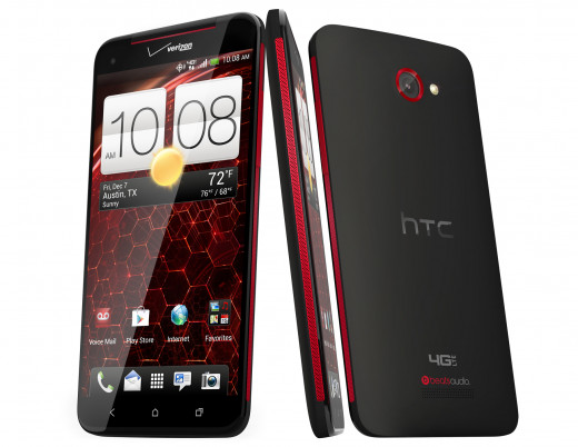 Classic colors of an HTC DNA Android Phone