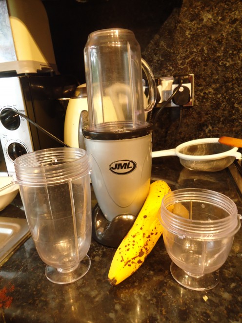 My smoothie maker - prefect for making this fruit smoothie recipe!
