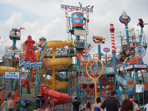 Water parks and amusement parks are great sources of family entertainment.  Getting a great deal on admission is almost as fun as going there!