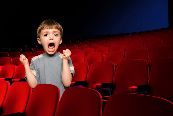 Image result for movie theater with people