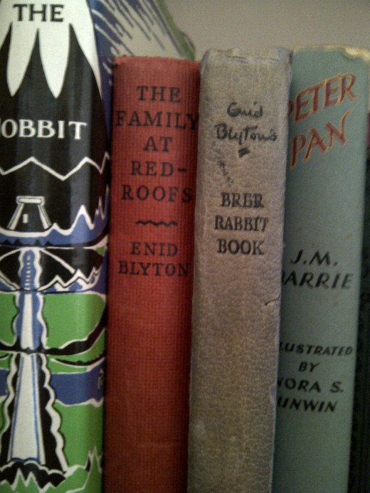 'The Family at Red Roofs' still sits on my bookshelf with some other beloved childhood favourites.