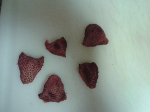 Dried Strawberries!!!