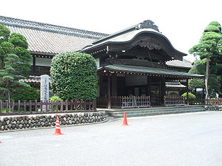 Honmaru Goten, the only surviving segment of the Kawagoe Castle