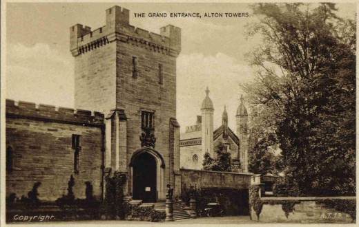Alton Towers Grand old Entrance