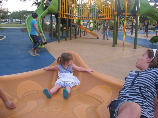 playground at Riverwalk