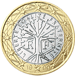 French Euro coin design  