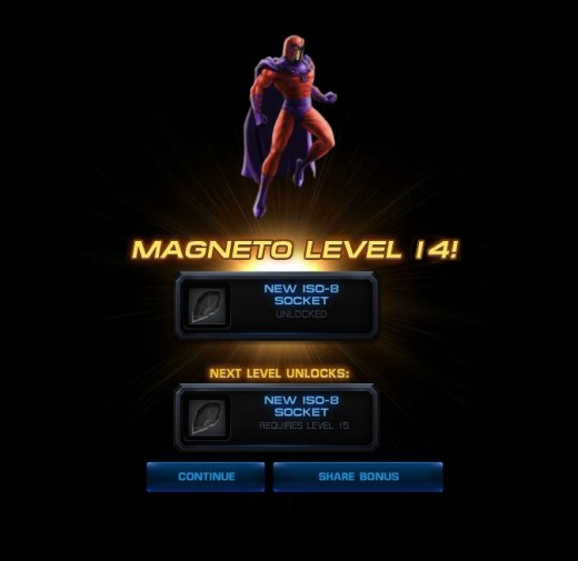 Magneto level 14!