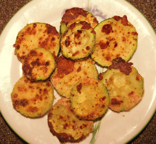 Oven-Fried Parmesan Zucchini