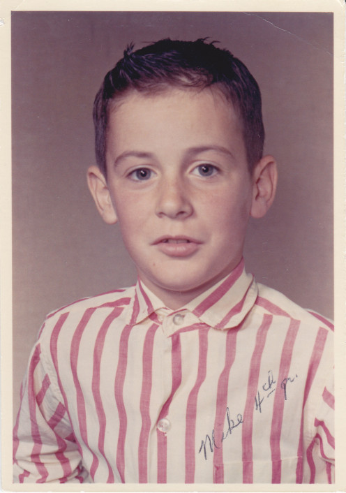 The author as a boy in fourth grade!