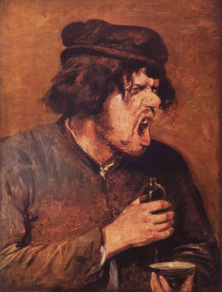 "The Bitter Tonic" by Adriaen Brouwer
