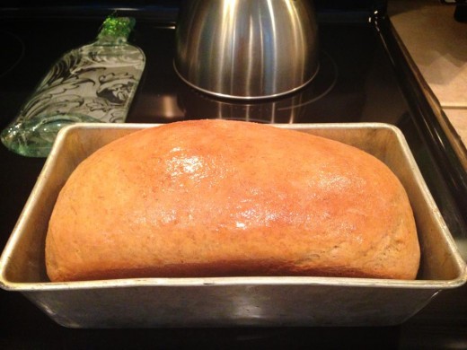Reader Tami Zambrano's first loaf using this recipe. Thanks for the report back.