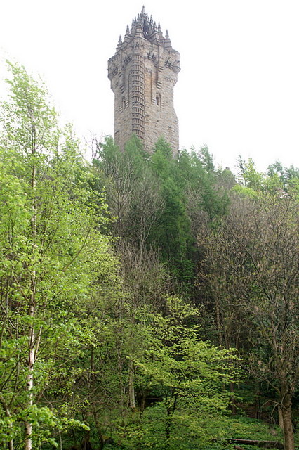  Wallace Monument From the visitor centre below Abbey Craig.