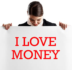 Nothing wrong with loving money