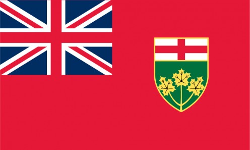 Provincial flag of Ontario Provincial flag of Ontario