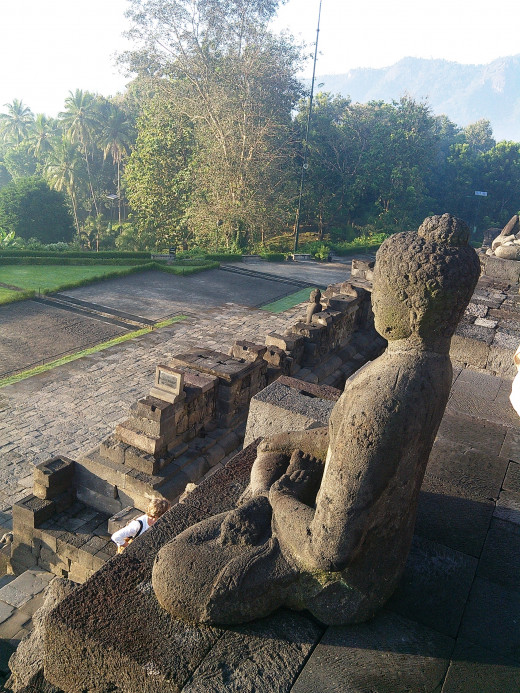 "Buddha is not a god. It's a title. Like Dr. Because the temple is like a big university about life."--Agus, 2013, rephrased