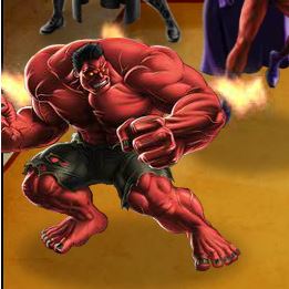 Red Hulk is heating up