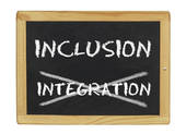 most neighborhoods are inclusive, not integrated. 