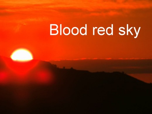 blood red sky