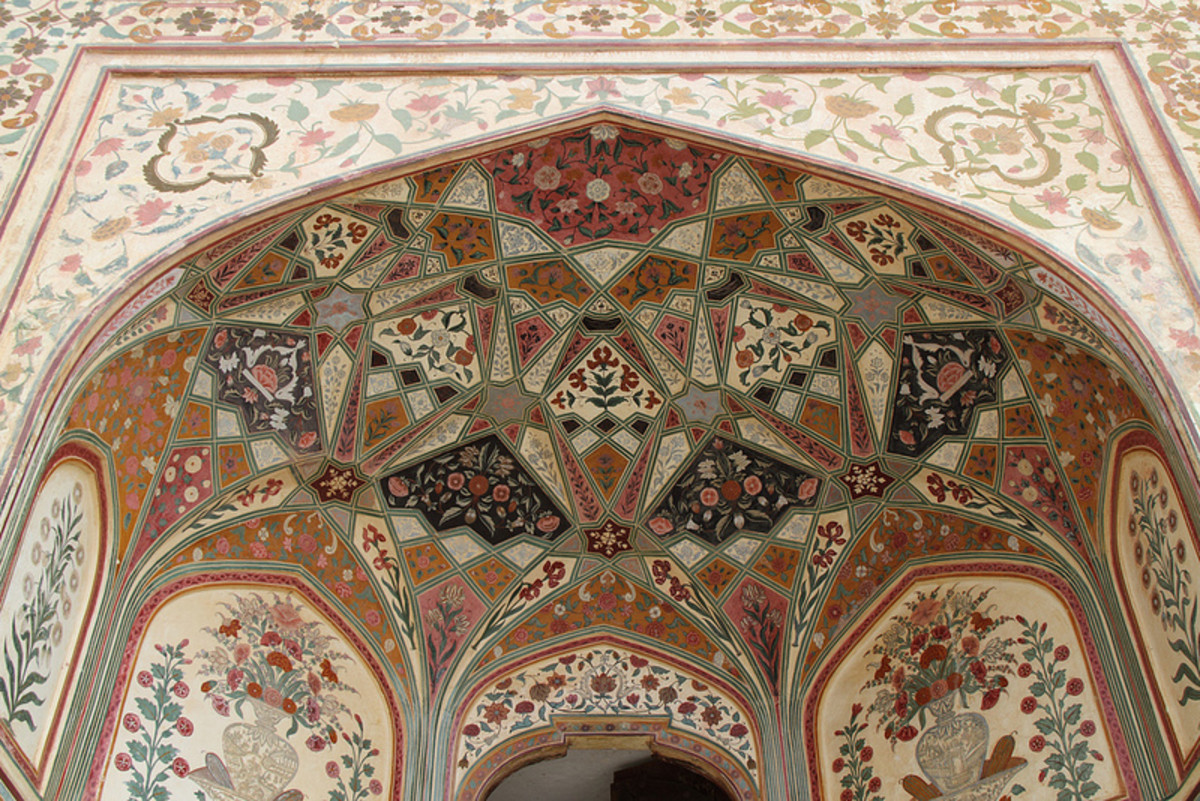 Ceiling at the Entrance